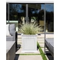 thumbnail image 4 of Veradek Brixton Cube 20"Planter White White, 4 of 9