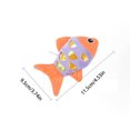 thumbnail image 2 of SIfdSeng Pet Teething Chew Toy Keep Busy for Biting with Rattle Sound Fish Theme Durable Dog Toys for Aggressive Chewers Puppy Teething Toys Freezable Interactive Dog Toys for Small Dogs, 2 of 2