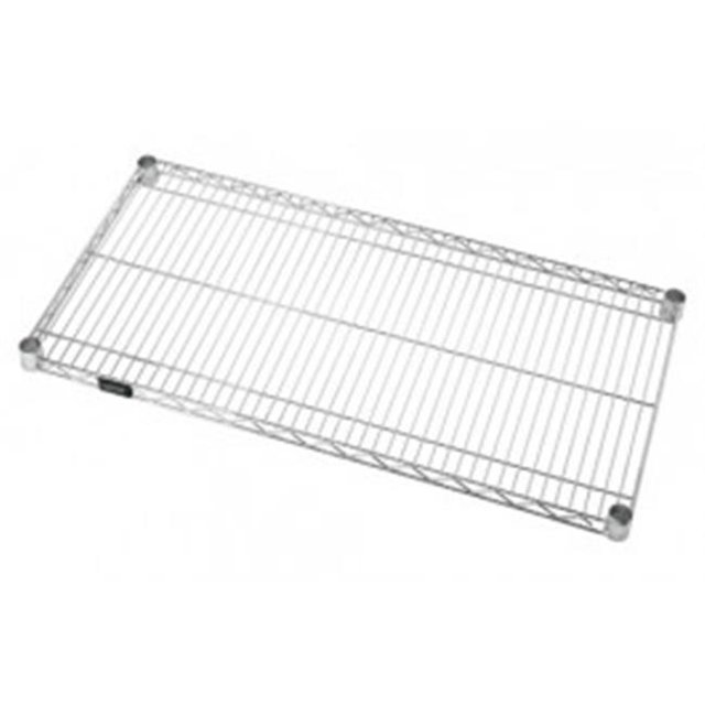 Quantum Storage 2124S Étagère en Fil Métallique, Inox - 21 x 24 Po