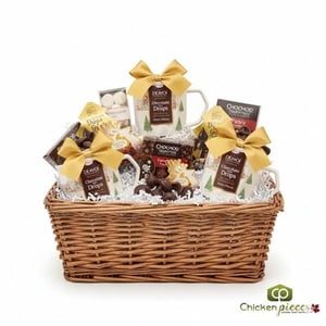Morris National Break Apart Ensemble de cadeaux pour tasses 3 Mugs de cacao chaud avec des chocolats