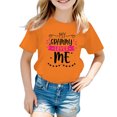 thumbnail image 1 of FhsagQ The 7th Of July Fille Enfant Mignonne Graphique Col Rond Manches Courtes Tee Été Décontracté T-Shirt Tout-Petit Fille Printemps The 7th Of July T-Shirts 2T Fille T-Shirts d'Été Taille 8-9 Pâques Orange 3-4 Ans, 1 of 5