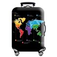 thumbnail image 1 of Luggage Cover Stretch Fabric Suitcase Protector Baggage Dust Case Cover Suitable for18-32 Inch Suitcase Case Travel Organizer H152 S, 1 of 6