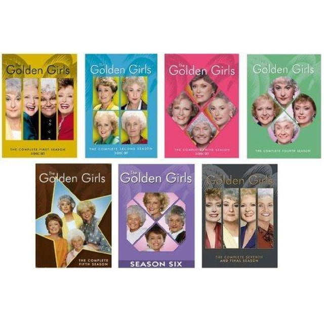 The Golden Girls : Série Complète Saison 1-7 (DVD) -Anglais Seulement