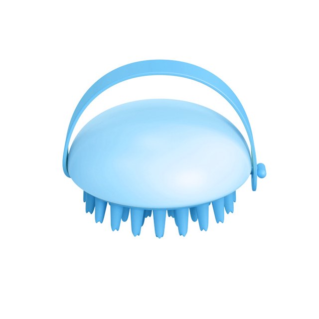 Agiferg New Style Massage Shampoo Brush Silicone Multifunctional Bath Cleaning Brush