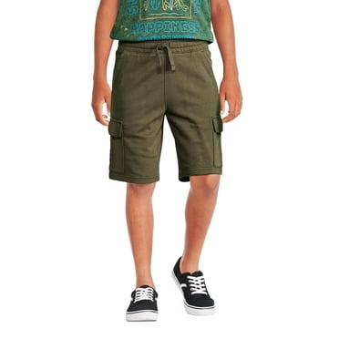 Short en tissu éponge avec poche cargo George pour garçons