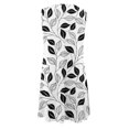 thumbnail image 4 of TJAZFJPA Longues Robes de Soirée pour Femmes Robe Élégante pour Femmes à Col Rond Robe Débardeur Robe Décontractée à Imprimé Floral Robes de Printemps pour Femmes Robe T-Shirt Femme, 4 of 5