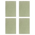 thumbnail image 1 of maskred 4 Pcs Napperons en Lin à Double Couche Napperons de Table à Manger Vaisselle Lavable Tapis Résistant aux Taches Maison Vert, 1 of 6