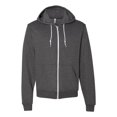 thumbnail image 1 of American Apparel Flex Polaire Unisexe à Capuche, S, Gris Chiné Foncé, 1 of 2