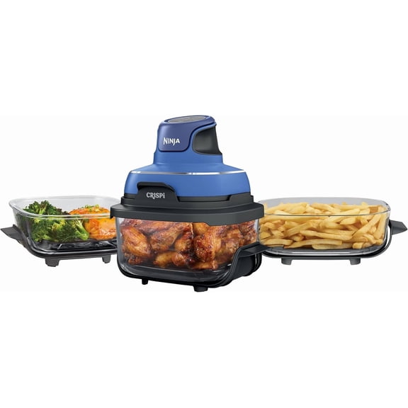 Refurbished (Excellent) - Ninja Crispi 5-in-1 Portable Glass Air Fryer