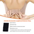 thumbnail image 3 of kurtrusly Extension Strap Bra Extenders 3 Rows 3 Hooks Women Accessories Multicolor Lengthened Back Replacement Intimates Underwear black, 3 of 6