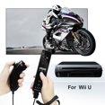 thumbnail image 2 of Manette de Jeu WII 2 en 1 avec Accélérateur Intégré pour Console WII (Noir), 2 of 7