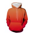 thumbnail image 3 of Rbaofujie Chandails à Capuche pour Hommes Hommes Décontracté Mode Col Rond Poches Imprimé Dégradé Chandail à Enfiler Manches Longues Hauts Chandail à Capuche Chemises pour Hommes, 3 of 5