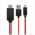 thumbnail image 3 of Adaptateur de Câble 2M 1080P MHL Micro USB vers HDMI HD TV pour Samsung Android 11PIN, 3 of 3
