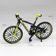 thumbnail image 3 of Jinsinto mini 1:10 Alloy Bicycle Scale Model Dasktop Simulation Ornament Finger Mountain Bikes Toy,Red, 3 of 4