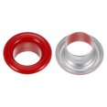 thumbnail image 4 of Unique Bargains 100PCS Grommets Eyelets 1/4 Inch (6mm) ID Hole Metal Self Backing Eyelet with Washers for Leather Red, 4 of 7