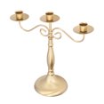 thumbnail image 4 of Candlestick Stand, European Style Simple Candle Holders Gold Decorative Iron  For Christmas For Home, 4 of 8