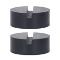 thumbnail image 1 of Universal Jack Pad, Compression Resistant Rubber Jack Pad Slotted 2Pcs Medium Size 8mm Slot Width  For Car, 1 of 8