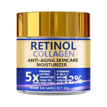 Retinol & Collagen Face Cream 60g, Anti-Aging Firming Moisturizer with Hyaluronic Acid, Fast Delivery