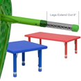 thumbnail image 3 of Rosebery Kids Table d'Activités Réglable en Plastique/acier, Vert, 3 of 5