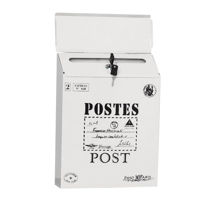 Leutsin Vintage Retro Wall Mount Mailbox Waterproof