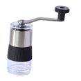 thumbnail image 1 of bedienty Coffee Adjustable Manual Coffee Mill Home Picnic Wood for Office Silver, 1 of 6