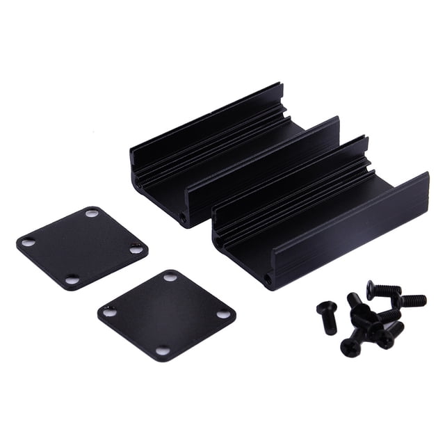 Pcb Board Diy Box Electronic Cooling Aluminum Box Aluminum PCB Instrument Box Enclosure Electronic Cooling Case DIY 50x25x25mm