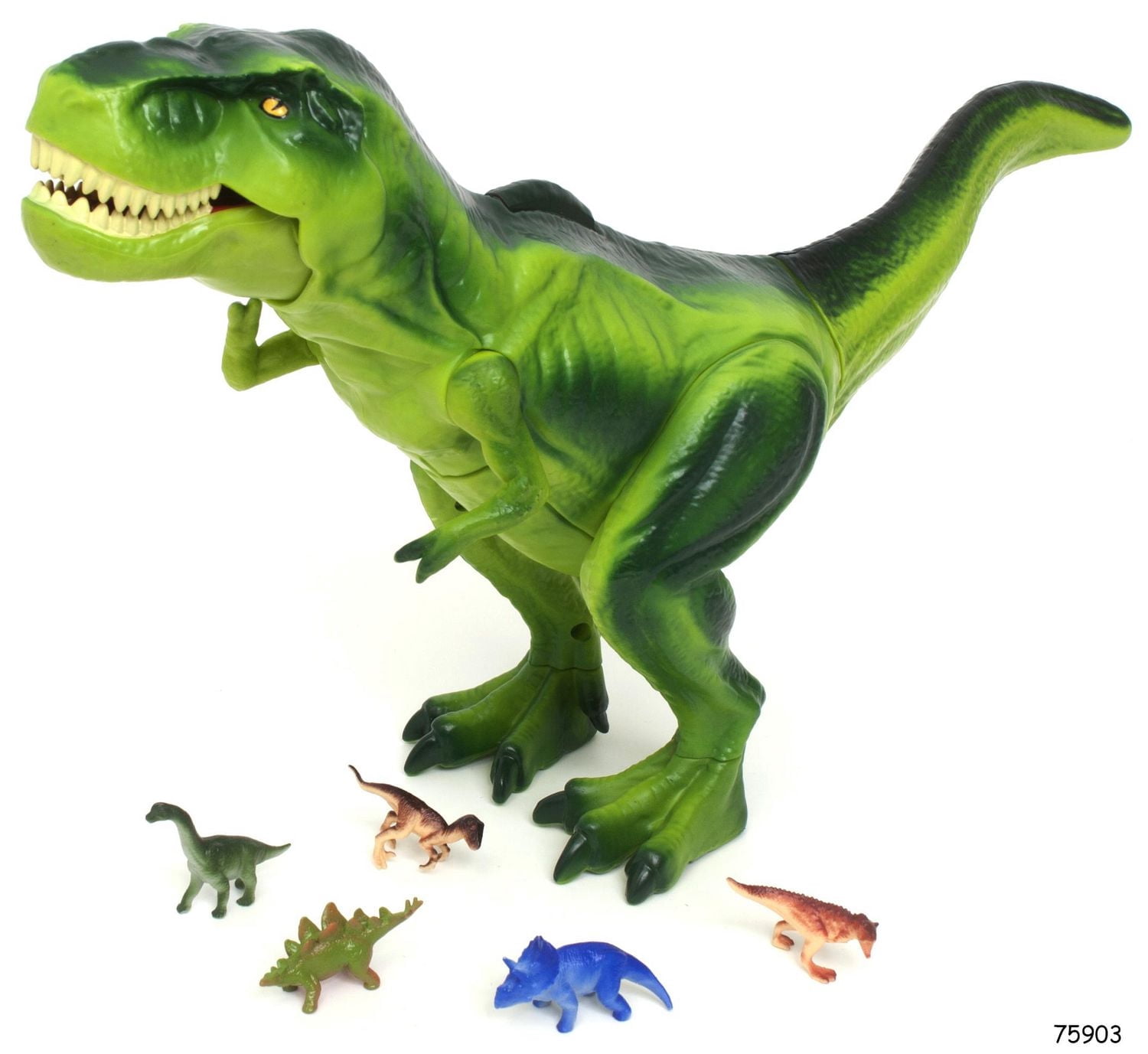 Adventure Force Crush and Carry T-Rex Storage Case with Small Dinosaurs