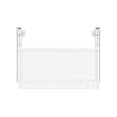 thumbnail image 3 of Rongfmy Desk Drawer Keyboard Tray Ergonomic Keyboard Tray Under Desk for Office Home Gray White, 3 of 9