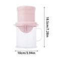 thumbnail image 2 of TIELUTT Manual Hand Squeezer Lime Squeezer with Measuring Cup And Strainer Juicer A Bar above Juicer Fresh Juice Container Carrot Juicer Self Clean Easy Juicer to Clean Kitchen Juicer Attachments for, 2 of 7