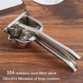 thumbnail image 3 of Manual Lemon Squeezer,  Hand Press Mirror Polishing Stainless Steel Lemon Squeezer  for Citrus, 3 of 8