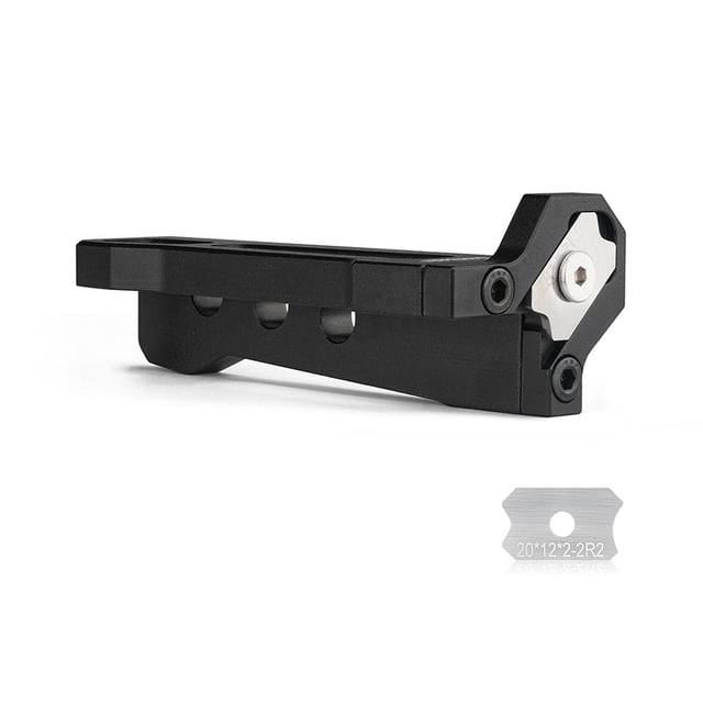 Wweixi Lame d'Angle pour Coupe-Bordures, Accessoires de Menuiserie Professionnels Durables R1+R2 Lame