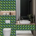 thumbnail image 4 of WIFKLSIIPG 10PC Peel and Stick Ceramic Tile Paste 3D Lattice Ceramic Tile Paste DIY Waterproof Self Adhesive Wall Sticker, 4 of 9