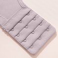 thumbnail image 4 of VEKDONE Woman's Back Buckle Thin Style Ventilate Large Size Bra Without Steel Rim Dark Gray 40/90, 4 of 6