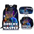 thumbnail image 2 of Sac à Dos ROBLOX, Sac Rétro, Sac à Dos Dessin Animé Trois Pièces, Impression 3D, Game Characters, Sac de Voyage-SinKeeU, 2 of 3