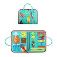 thumbnail image 4 of Kindergarten Learning Activities Babies Early Education Learning Board Kindergarten Dressing and Buckling Exercise Board Kindergarten Learning Toys, 4 of 9