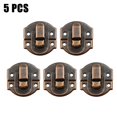 thumbnail image 1 of Luckyn 5/12set Jewelry Box Hasp Clasp Suitcase Wood Chest Cabinet Decorative Lock Latch, 1 of 5