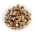 thumbnail image 4 of Abbracc 160 Pack Embouts de Perles Florales à Pampilles pour Fabrication de Bijoux 6 cmx 6, Rétro DIY, 4 of 8