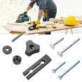 thumbnail image 2 of T-Slot Slider T-Track Jig Screw Fixture Rail Special Accessories Woodworkingtool, 2 of 6