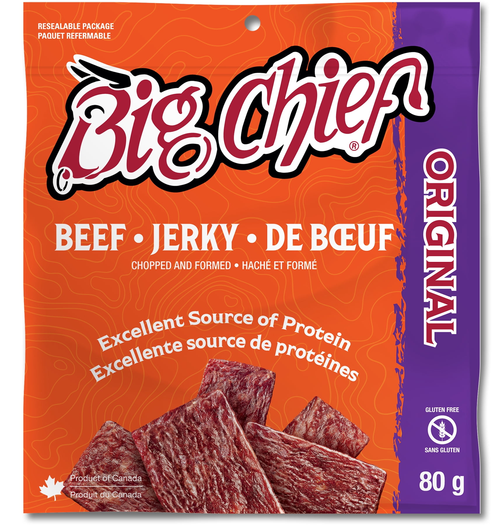 BIG CHIEF Beef Jerky Original 80 g