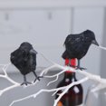 thumbnail image 2 of Shengyu Simulation Crow Animal Model - Halloween Party Decoration With Festive Ambiance Crooked crow 1Set, 2 of 6