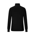 thumbnail image 4 of Chbgutlmr Chandails pour Femmes Raglan à Manches Longues Col Montant Ample Décontracté Chandail à Enfiler Automne Hiver Col Roulé Hauts Chandail, 4 of 6