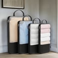 thumbnail image 2 of Packing Cubes for Travel 4-Piece Travel Compression Package Cube Set Space Saving Luggage Manager Mesh Bag Easy Travel Packagingcompression Packing Cubes, 2 of 6