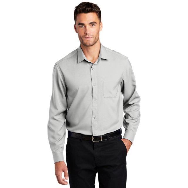 Port Authority Men's Long Sleeve Performance Staff Shirt W401