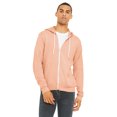 thumbnail image 1 of Bella + Canvas Unisex Sponge Fleece Full-Zip Hooded Sweatshirt, 1 of 1