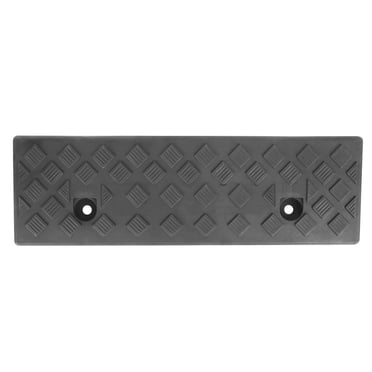 KAKOWELY Plastic Slope Ramp for Home Use Black NonSlip Design with Stable Base Structure 1 Pc,19.29"X5.12"X1.18"