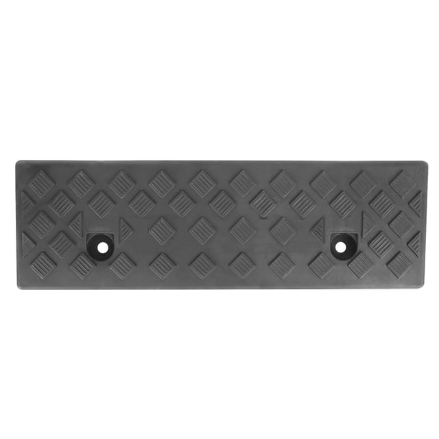 KAKOWELY Plastic Slope Ramp for Home Use Black NonSlip Design with Stable Base Structure 1 Pc,19.29"X5.12"X1.18"