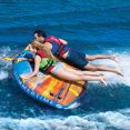 thumbnail image 5 of WOW Watersports Summertime Inflatable 2-Person Ultra Soft Top Lake Towable Tube, 5 of 5
