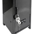 thumbnail image 1 of tredstone Small Makeup Storage Cabinet Vertical File Cabinet for Cotton Pad Entryway Black, 1 of 8