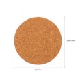 thumbnail image 3 of Tapis en Liège pour Plantes en Chocolat pour Usage Intérieur Empêche les Fuites d'Eau et les Égratignures 10 Pcs, 3 of 9