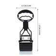 thumbnail image 3 of Czzoypi Dog Poop Scooper, Long Handle Pet Waste Cleaner, One-Handed Pooper Scooper for Dogs, Sanitary Easy Pick Up All Surfaces, Black, 3 of 7